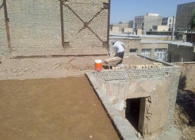 مرمت مدرسه ثنایی ایوانکی شروع شد