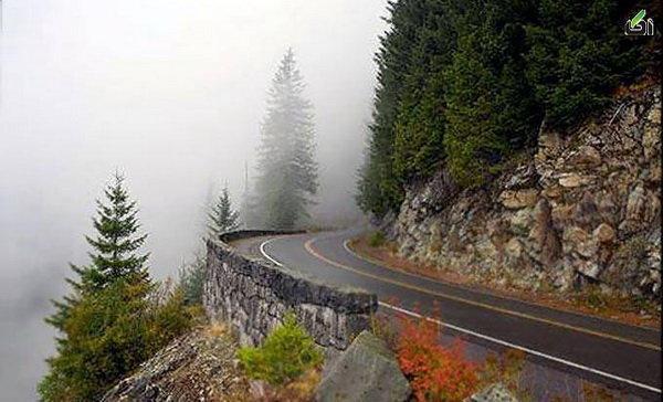 نابسامانی یکی از زیباترین جاده های جهان نابسامانی یکی از زیباترین جاده های دنیا