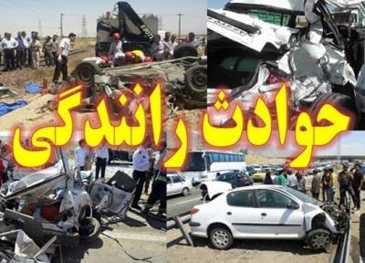 برخورد خودروی سمند با پژو، 4 کشته برجا گذاشت