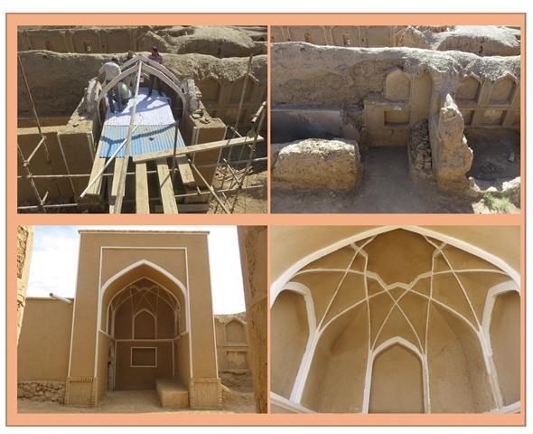 مرمت سردر خانه بدیعی شهرستان فردوس مرمت سردر خانه بدیعی شهرستان فردوس