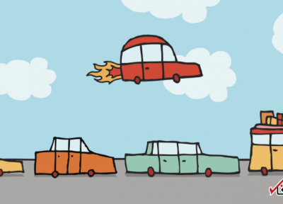 خودروهای های پرنده از خودروهای الکتریکی سبقت می گیرند