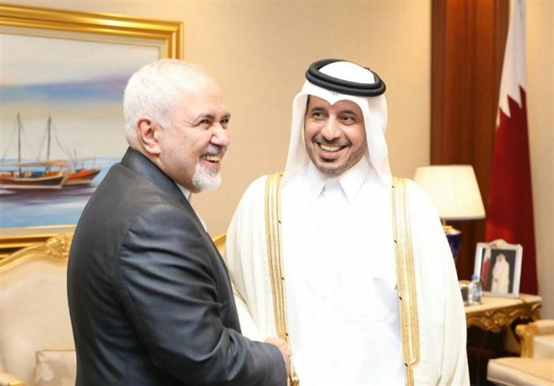 پیام کتبی ظریف به وزیر خارجه قطر پیغام کتبی ظریف به وزیر خارجه قطر