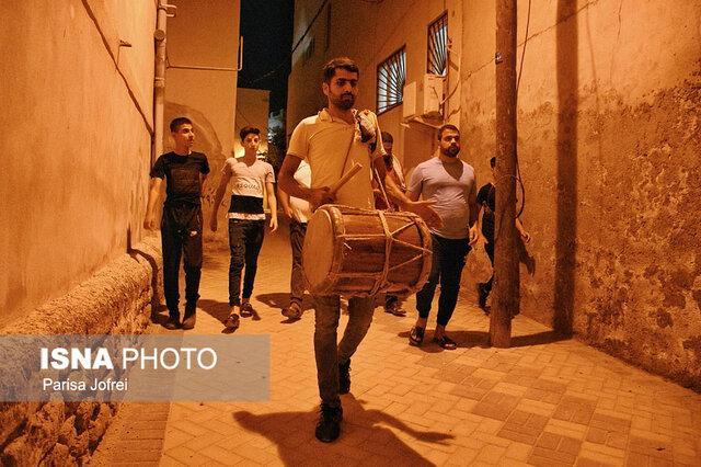 آیین دُم دُم سحری در چهارمحل بوشهر