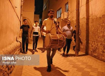 آیین دُم دُم سحری در چهارمحل بوشهر