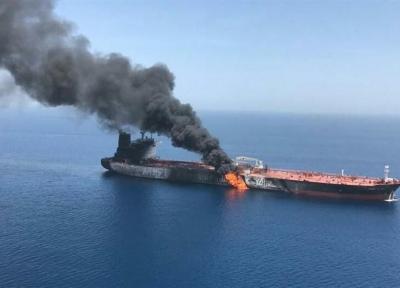 جزئیات انفجار امروز 2 نفتکش در دریای عمان به فاصله 1ساعت، تایوان و سنگاپور مقصد نفتکش ها بود