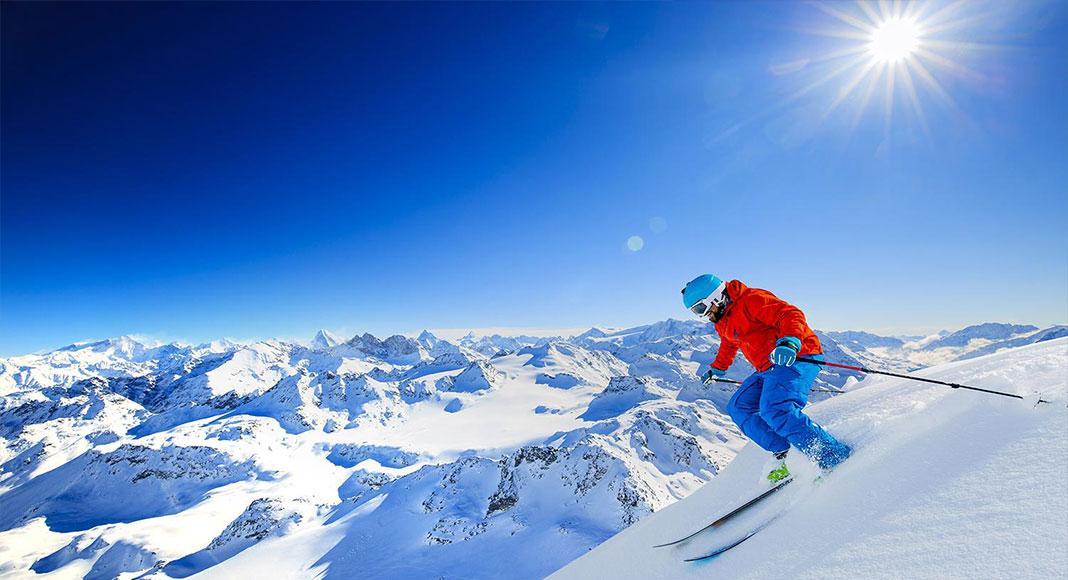 بهشت اسکی در پیست های سوئیس