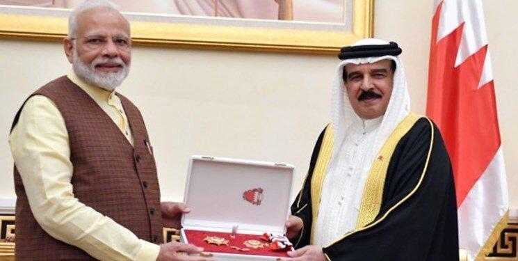 عالی ترین نشان بحرین به نخست وزیر هند اعطا شد