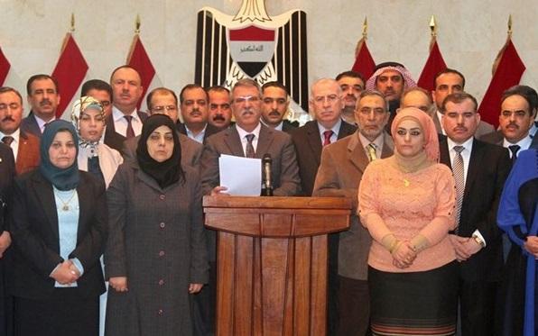 ائتلاف المحور الوطنی پارلمان عراق را تحریم کرد ائتلاف المحور الوطنی مجلس عراق را تحریم کرد