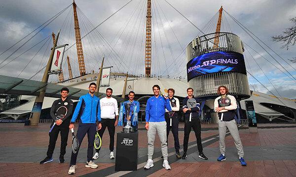 عکس ، رقابت غول ها و جوانان در ایستگاه پایانی تنیس حرفه ای 2019