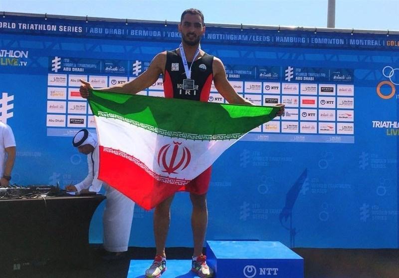 نوبری: خوشحالم اولین ورزشکار سه گانه ایران در بازی های آسیایی هستم