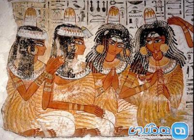 راز پنهان در کلاه های مخروطی سفید رنگ مصریان