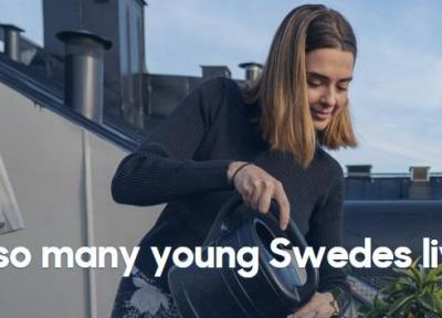 چرا جوانان سوئدی تنها زندگی می نمایند؟
