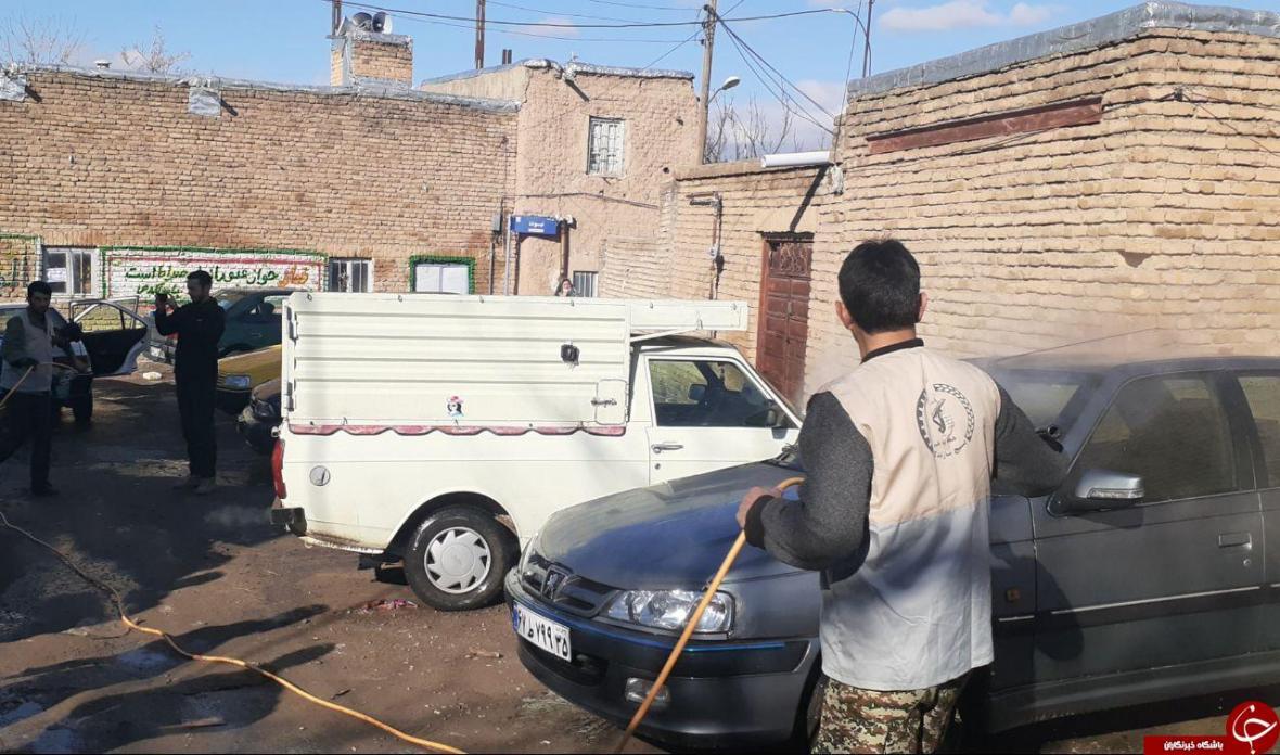 به کارگیری 15 گروه جهادی برای ضد عفونی روستا های تویسرکان