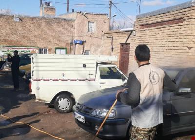 به کارگیری 15 گروه جهادی برای ضد عفونی روستا های تویسرکان