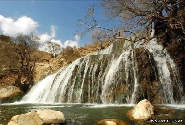 معرفی زیبایی های آبشار گریت استان لرستان