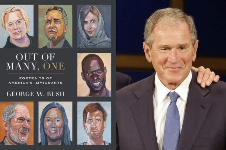 مهاجران؛ موضوع کتاب جدید جورج دبلیو بوش