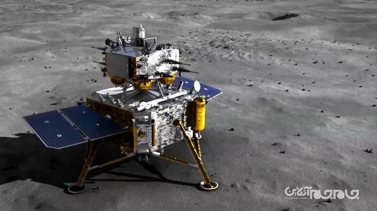 اتصال کاوشگر چین به فضاپیمای خود پس از نمونه&zwnjبرداری از ماه برای برگشت به زمین