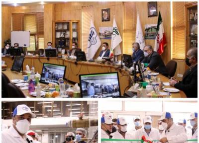 افتتاح همزمان 9 پروژه صنایع شیر ایران در سه استان کشور