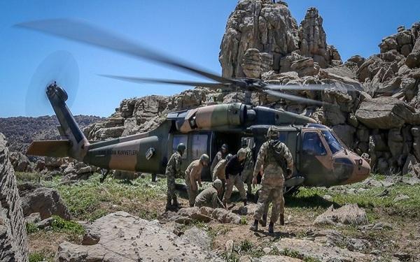 عملیات مشترک ارتش و نیرو های امنیتی ترکیه در شمال عراق علیه پ ک ک