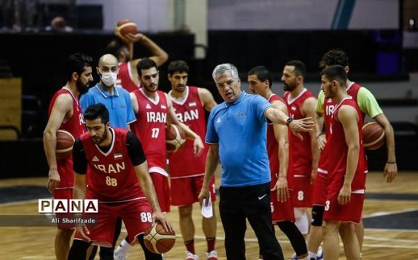 برنامه بازی های محبت آمیز تیم ملی بسکتبال پیش از المپیک تعیین شد