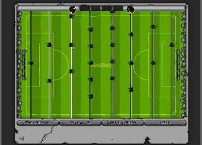 بازی فوتبال دستی!