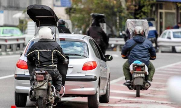 عیدی بیمه مرکزی به موتورسواران فاقد بیمه نامه شخص ثالث