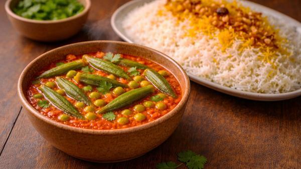 طرز تهیه خورشت بامیه رژیمی با 2 دستور ساده، سالم و خوشمزه