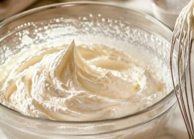 طرز تهیه خامه فرم گرفته؛ خامه سفت و بازاری در 5 دقیقه